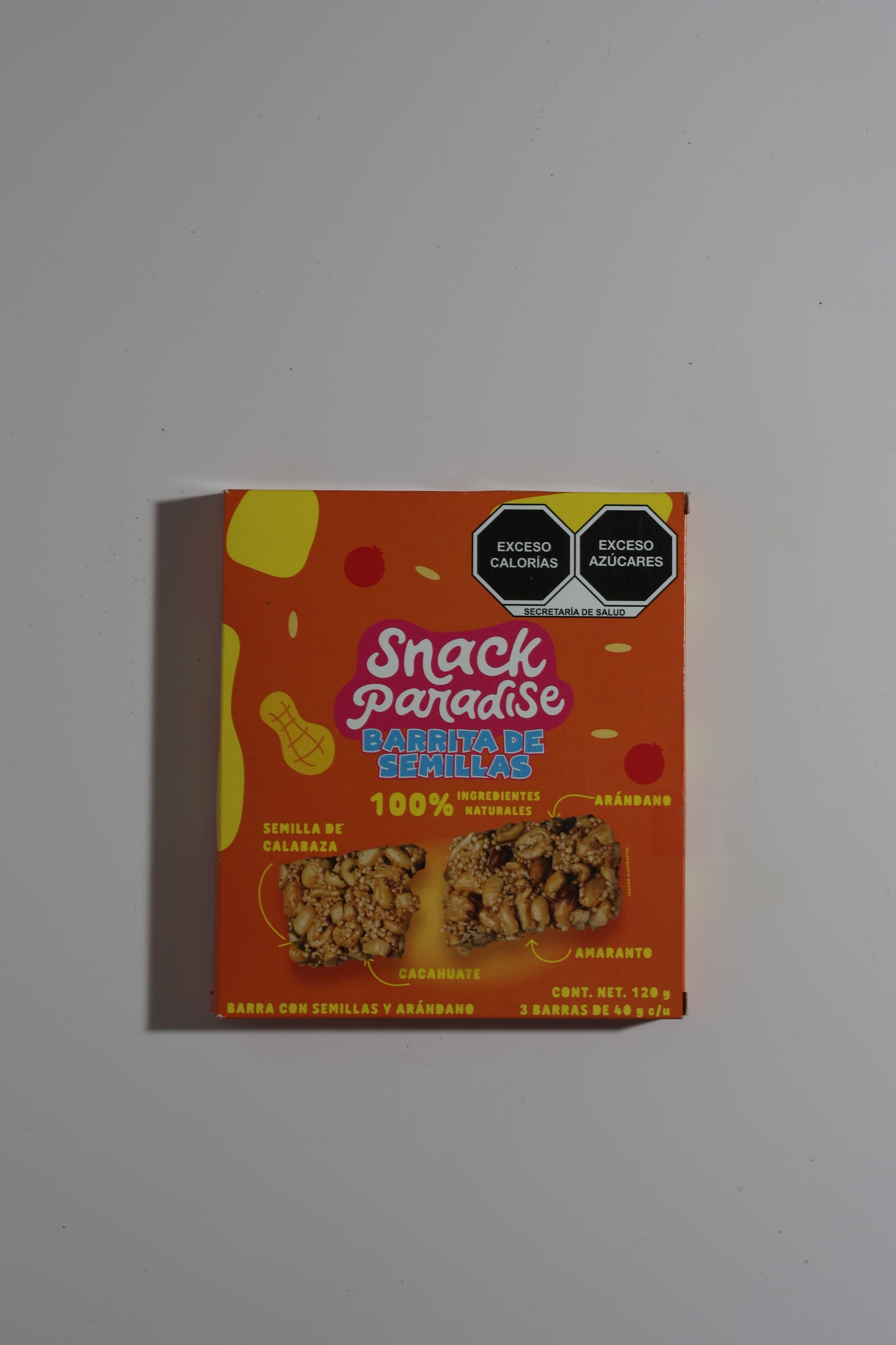 Cranberry Seed Bars - 3 bars (120g)