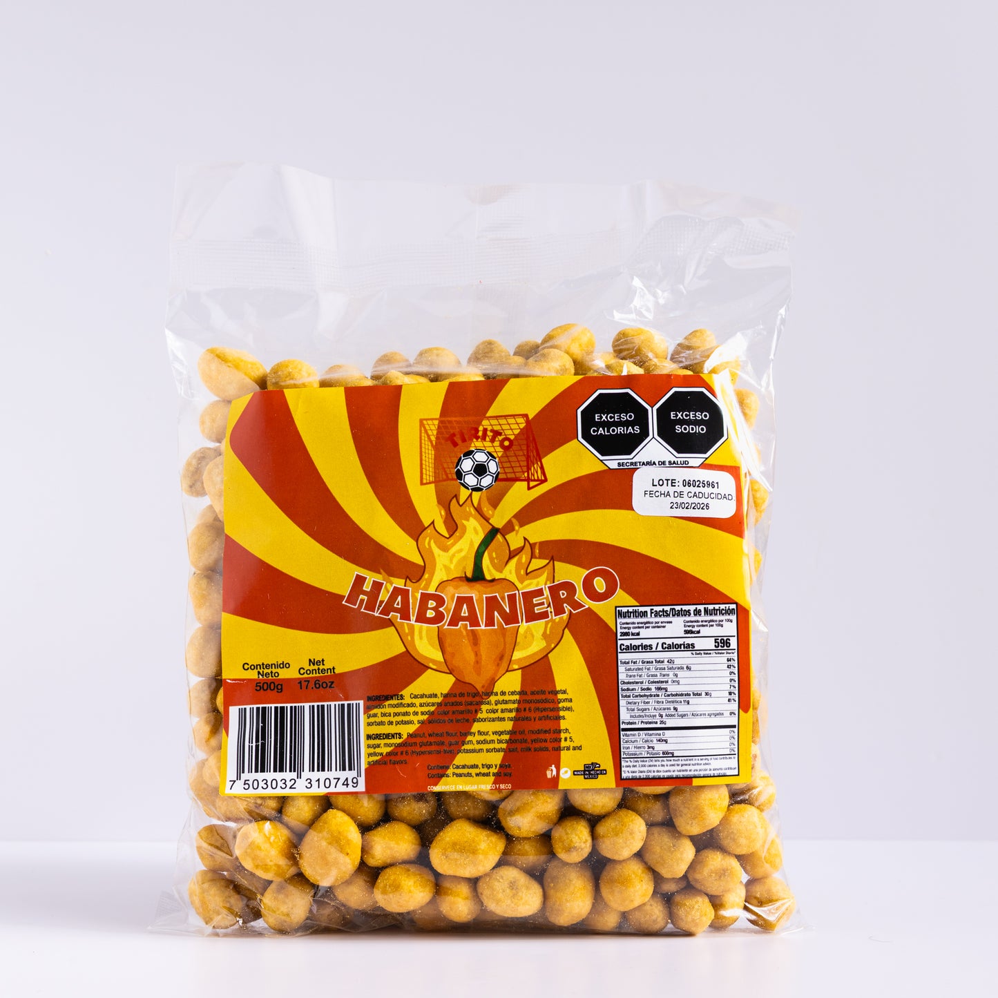 Holandeses Habanero Crunchy - Wholesale Pack (12 Units, 6kg)