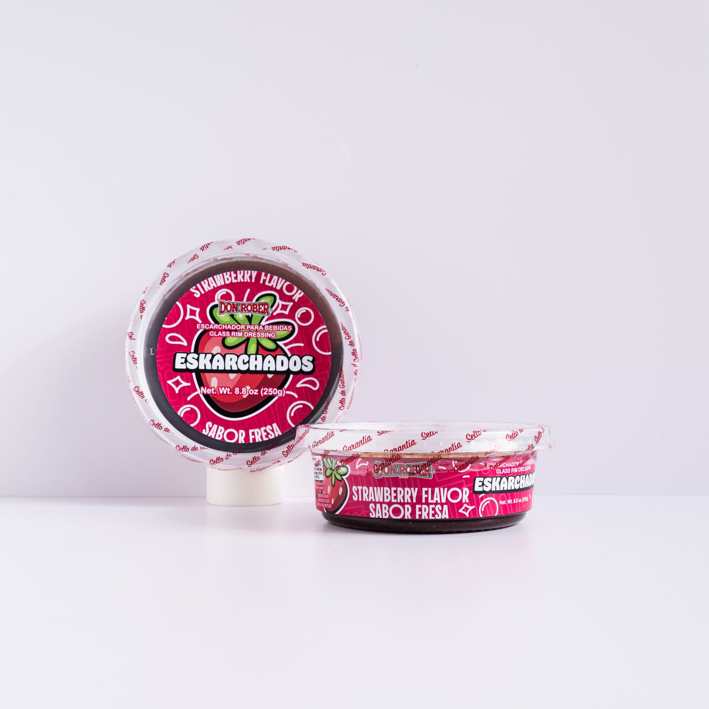 Eskarchados Pulpa Strawberry - Wholesale Pack (18 Units, 250g/ 8.8 oz Each)