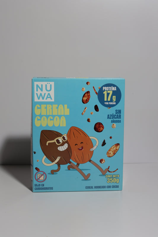 Cocoa Cereal - 17g Protein, No Added Sugar (350g)