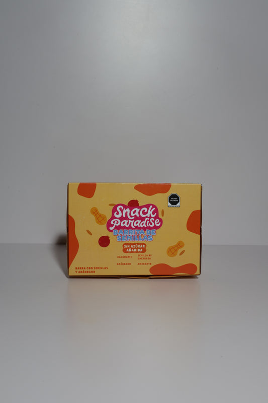 Sugar Free Cranberry Seed Bars - 3 bars (120g)