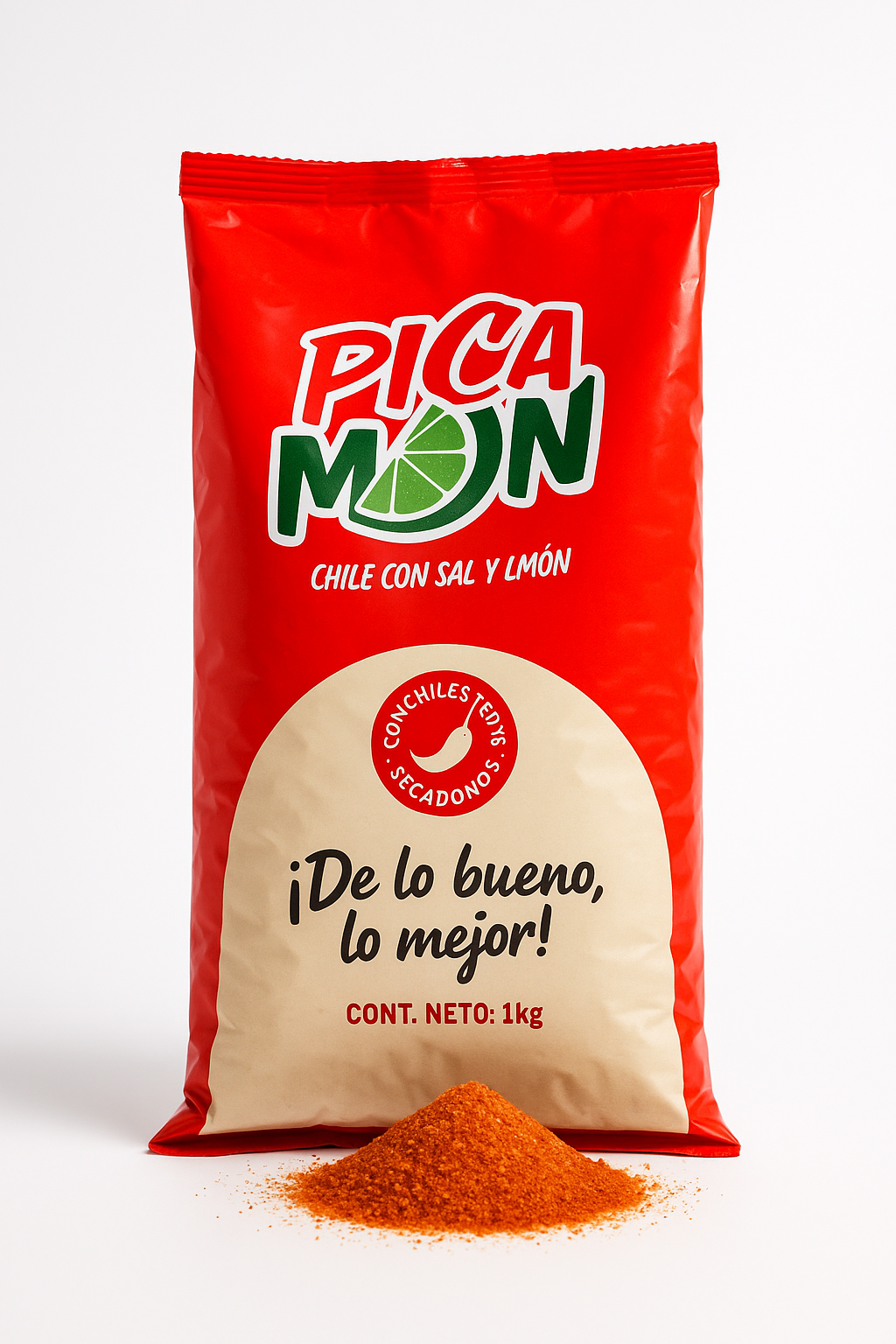 PicaMon Chili Lemon & Salt Powder – 5oz & 1kg | Spicy Mexican Seasoning