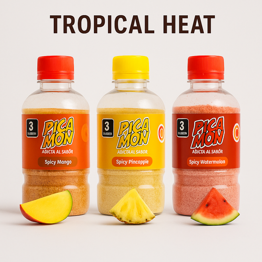 PicaMon – 3-Pack Fruit Chili Powder Bundle (Choose Your Combo)