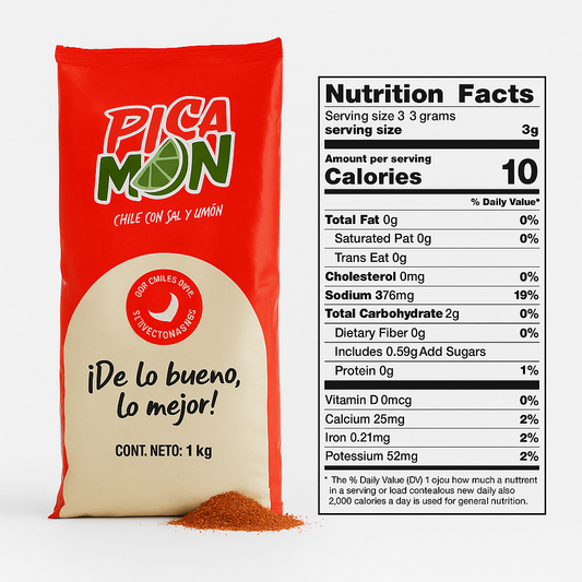 Chili Lime Salt Powder - 1kg (1 Unit)