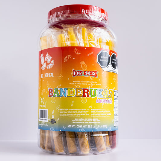 Banderukas Akuarela Mix Jar - 35.2 oz (50 Pieces)